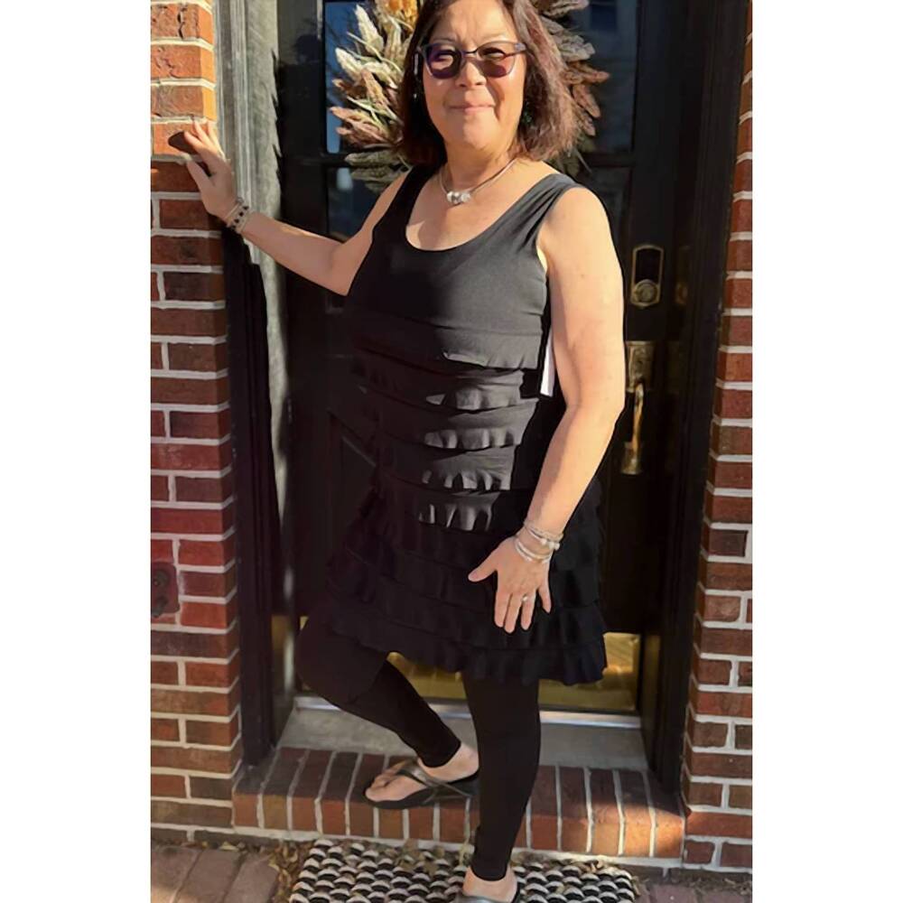 NEW LULU-B cha cha dress in black